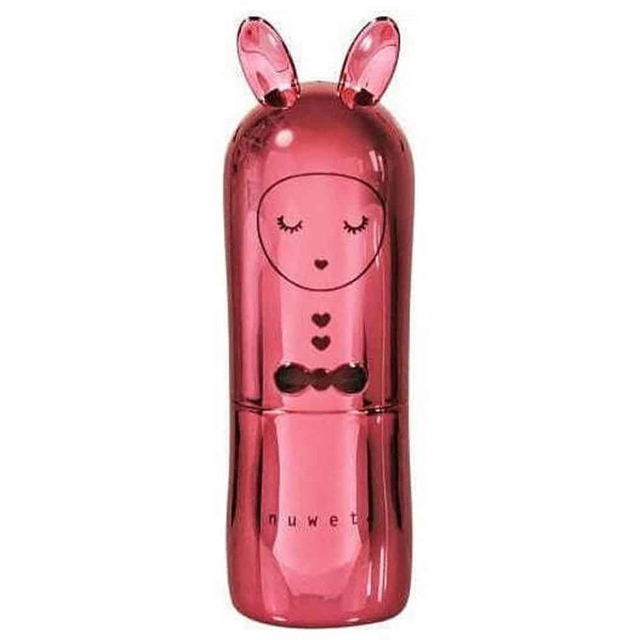 INUWET Vegan Bunny Metal Red Lip Balm 3.5gr