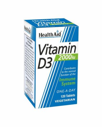 Health Aid Vitamin D3 2000 120tablets