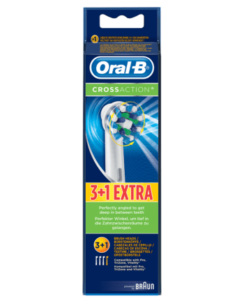 Oral-B CrossAction 3+1 Ανταλλακτικά ηλεκτρικής οδοντόβουρτσας