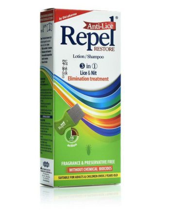 Uni Pharma Repel Anti-Lice Restore Lotion Shampoo 200ml