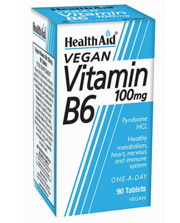 Health Aid Vitamin B6 Pyridoxine 90tabs