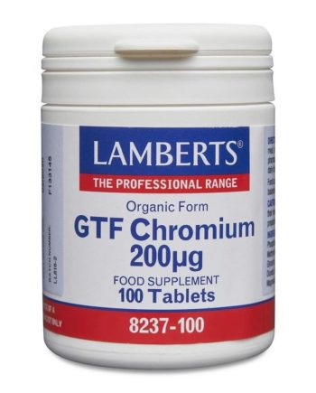 Lamberts Chromium GTF Χρώμιο 100 Tablets