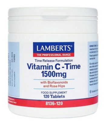 Lamberts Vitamin C Time Release 1500mg 120tabs