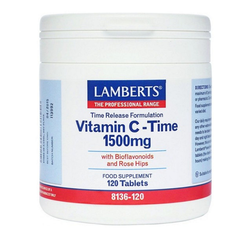 Lamberts Vitamin C Time Release 1500mg 120tabs