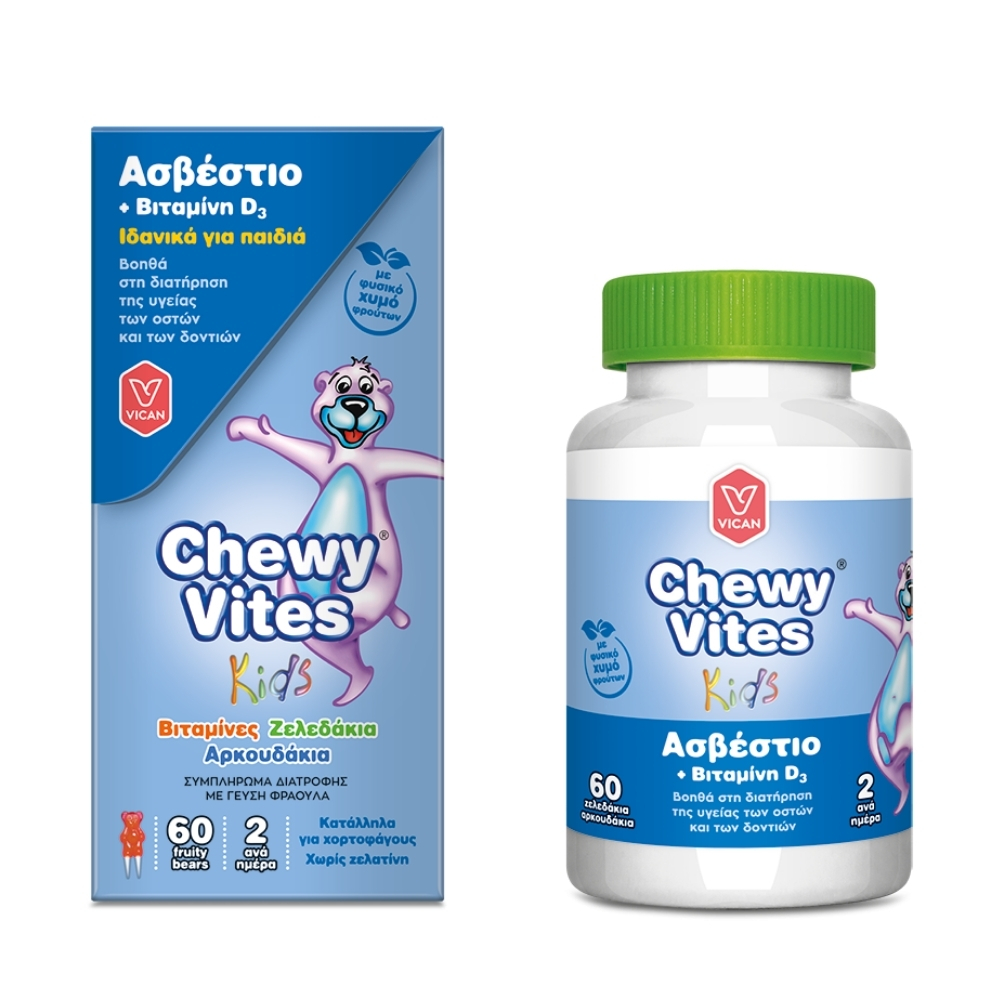 Vican Chewy Vites Kids Calcium + D3 60