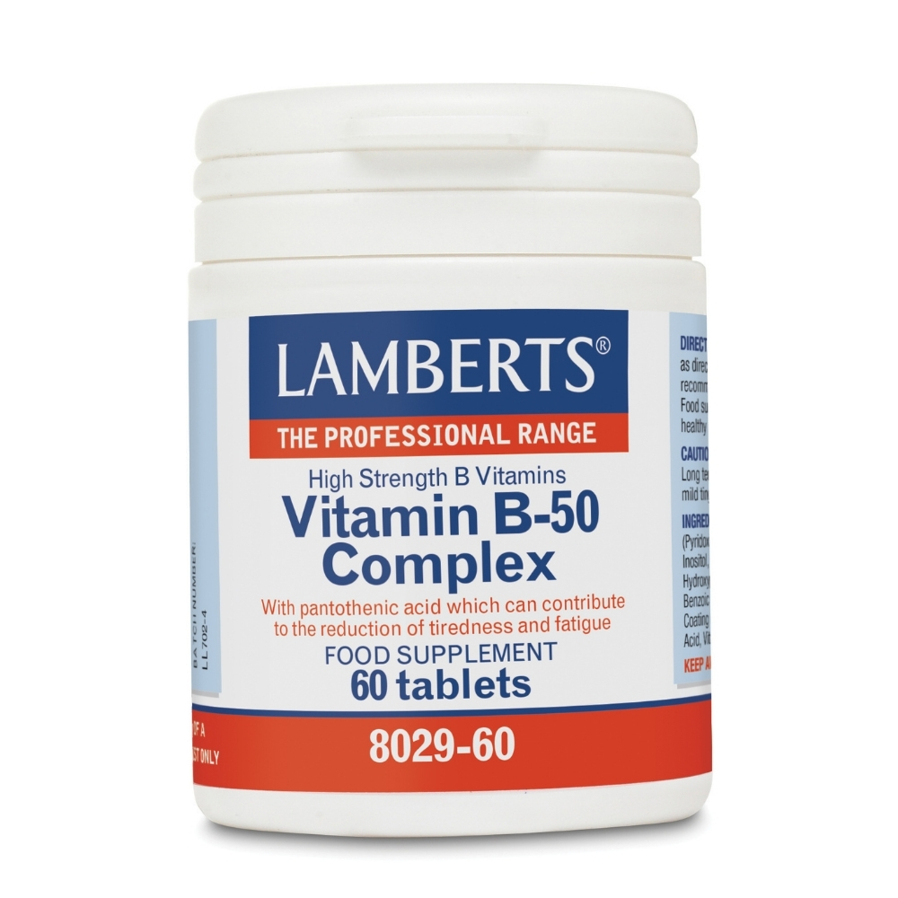 Lamberts Vitamin B-50 Complex 60 tabs