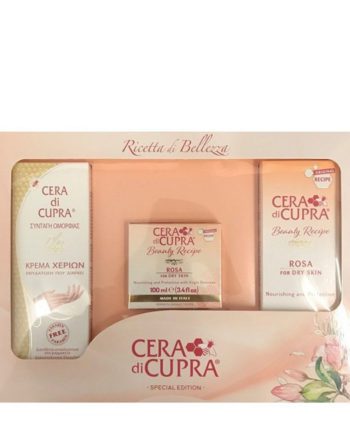 Cera Di Cupra Promo Hand Cream 75 ml & Rosa 75ml & Rosa Βάζο 100ml