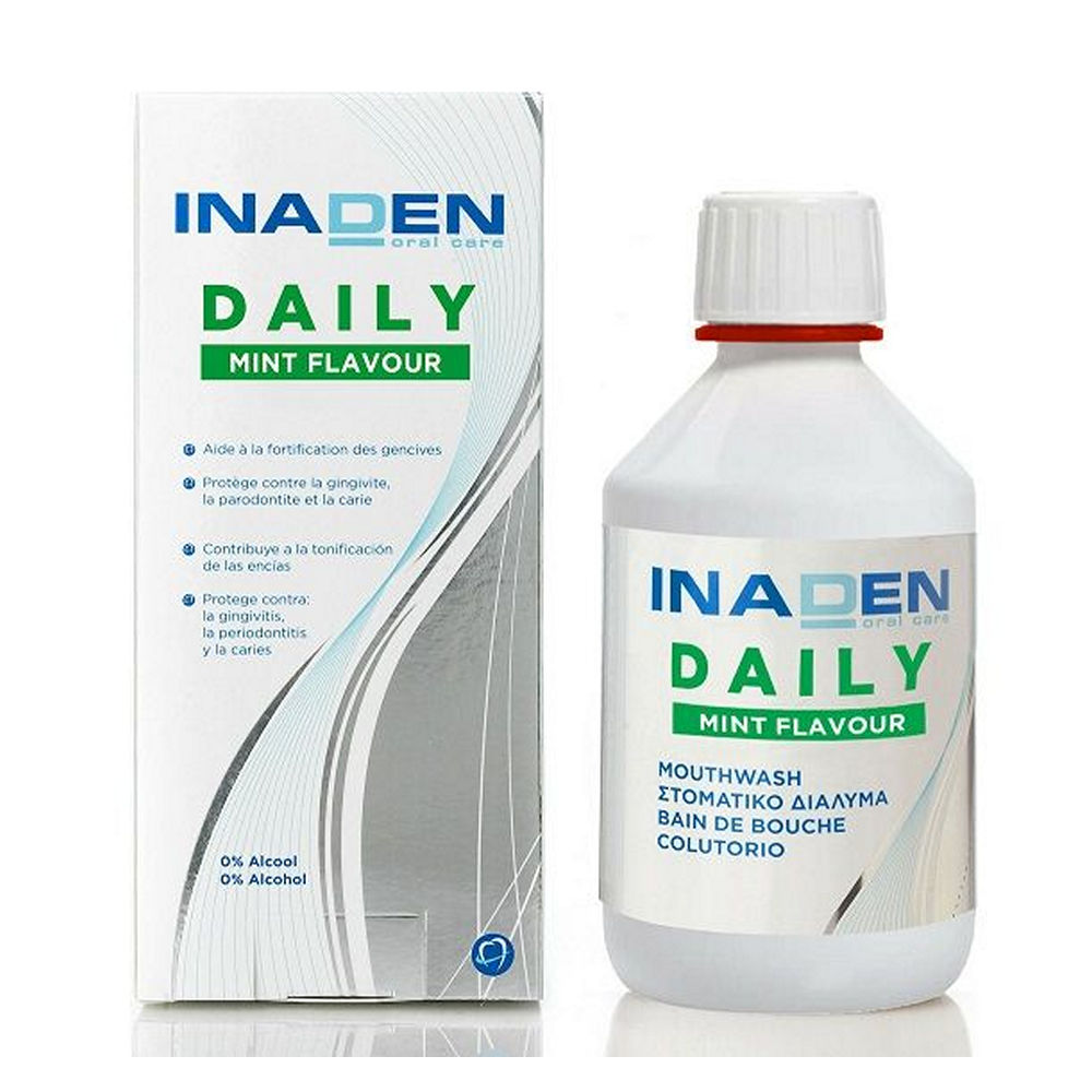 Inaden Daily Mouthwash Mint 500ml