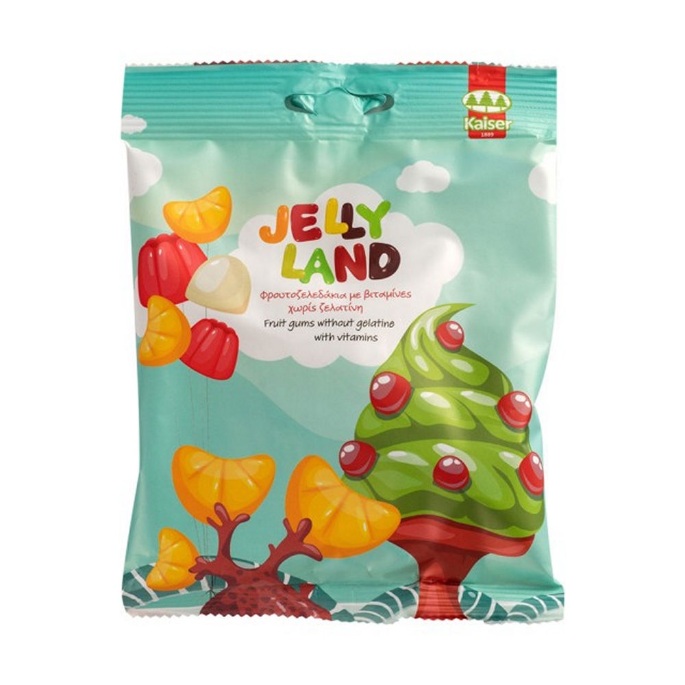 Kaiser Jelly Land Fruit Gums 100gr