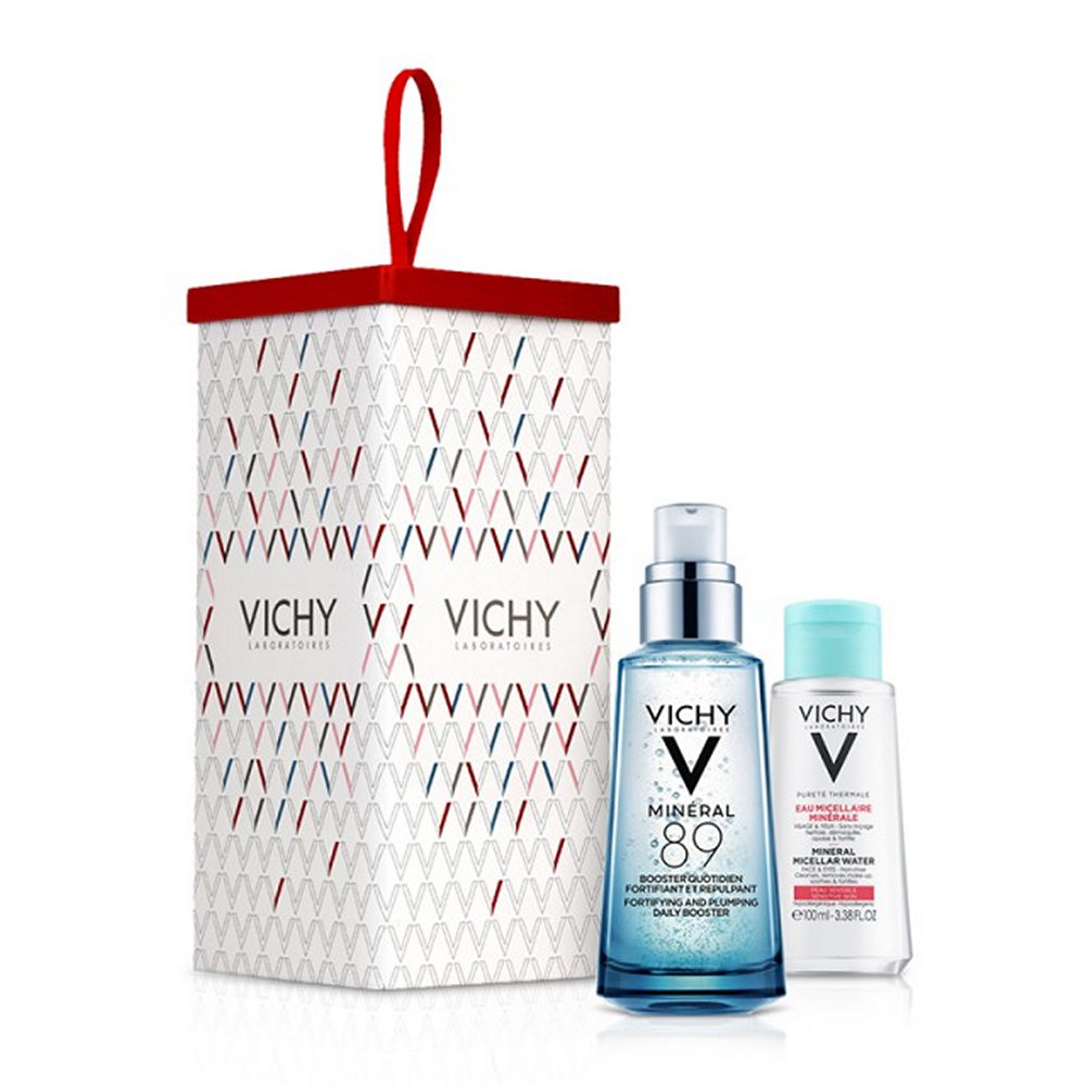 Vichy Xmas Promo Mineral 89 Booster & Gift Micellaire 100ml