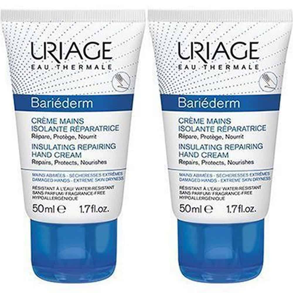 Uriage Promo Bariederm Repairing Hand Cream 2x50ml