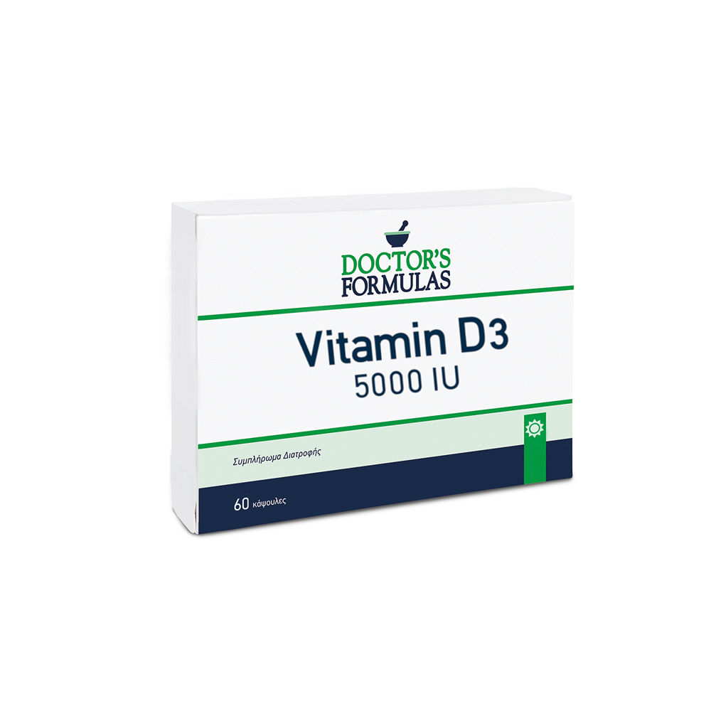 Doctor's Formula Vitamin D3 5000IU 60 soft caps