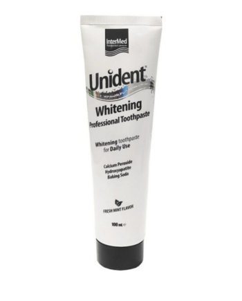 Intermed Unident Whitening Professional Toothpaste Fresh Mint Flavor 100ml