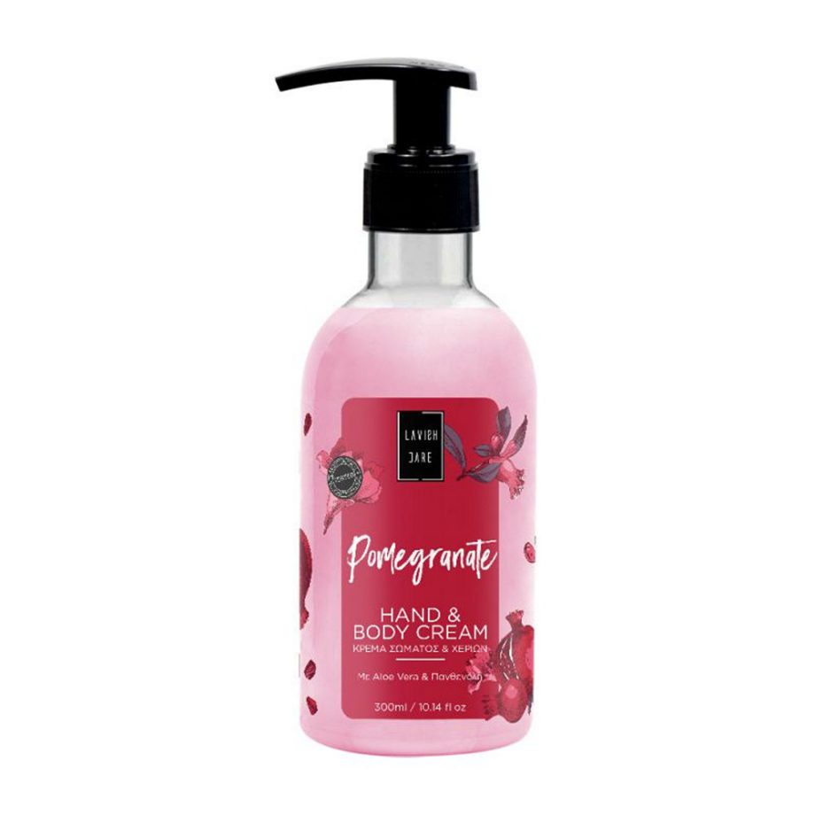 Lavish Care Hand Body Cream Pomegranate 300ml