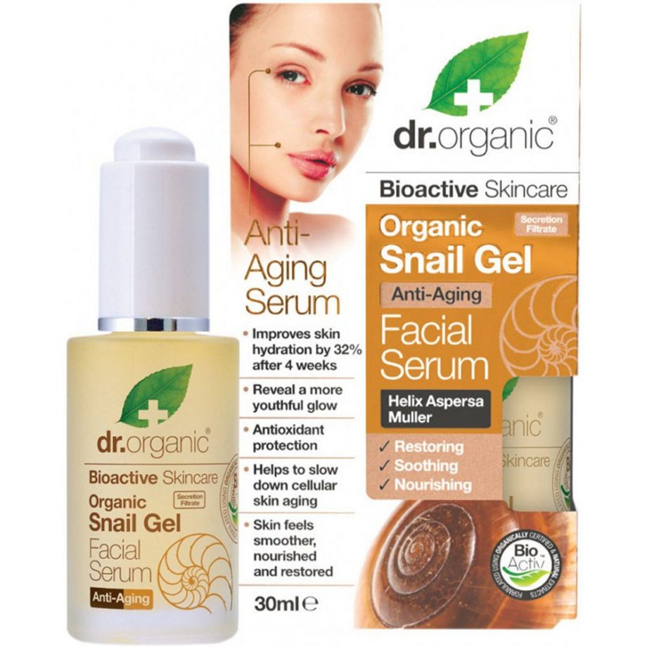 Doctor Organic Snail Gel Facial Serum 30ml