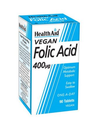 Health Aid Acid Folic 400mg 90tabs