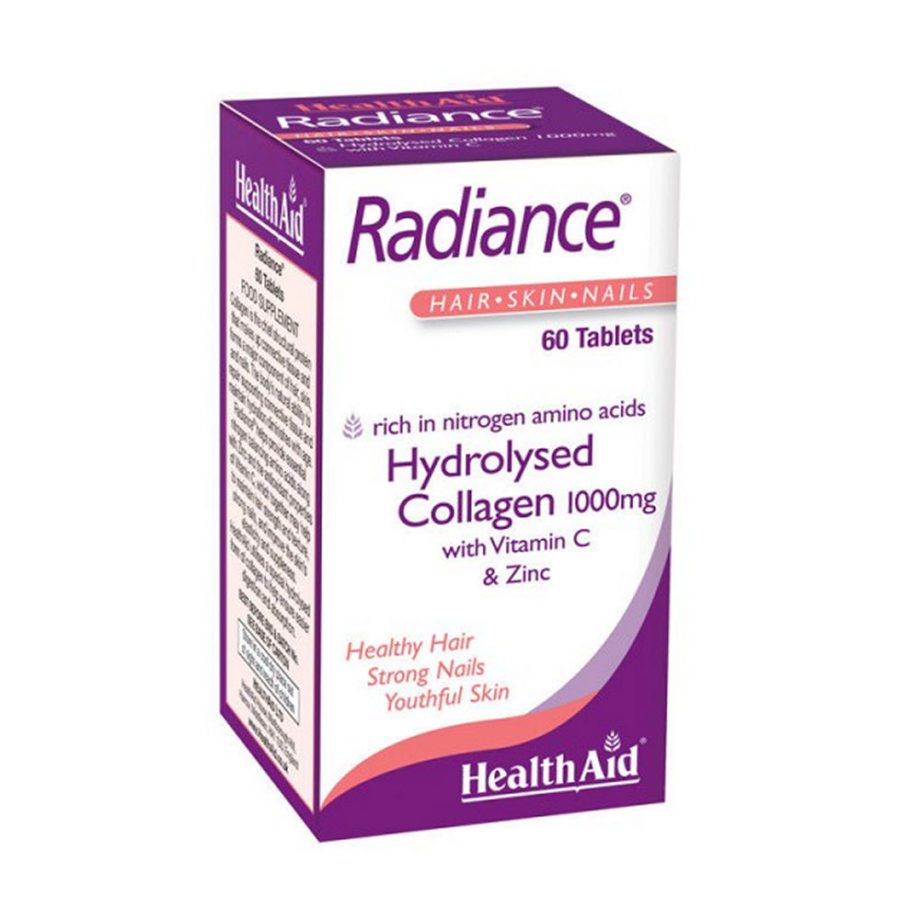 Health Aid Radiance Collagen Vitamin C & Zink 60 tabs