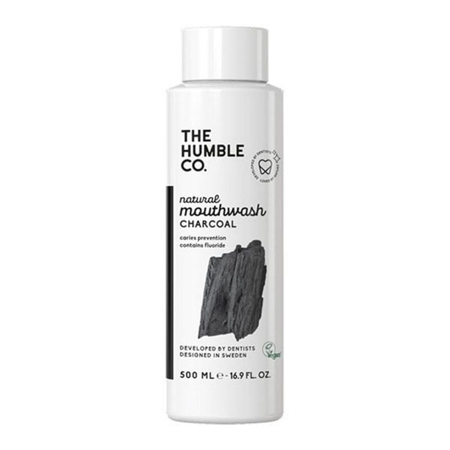 The Humble Co Natural Mouthwash Charcoal 500ml