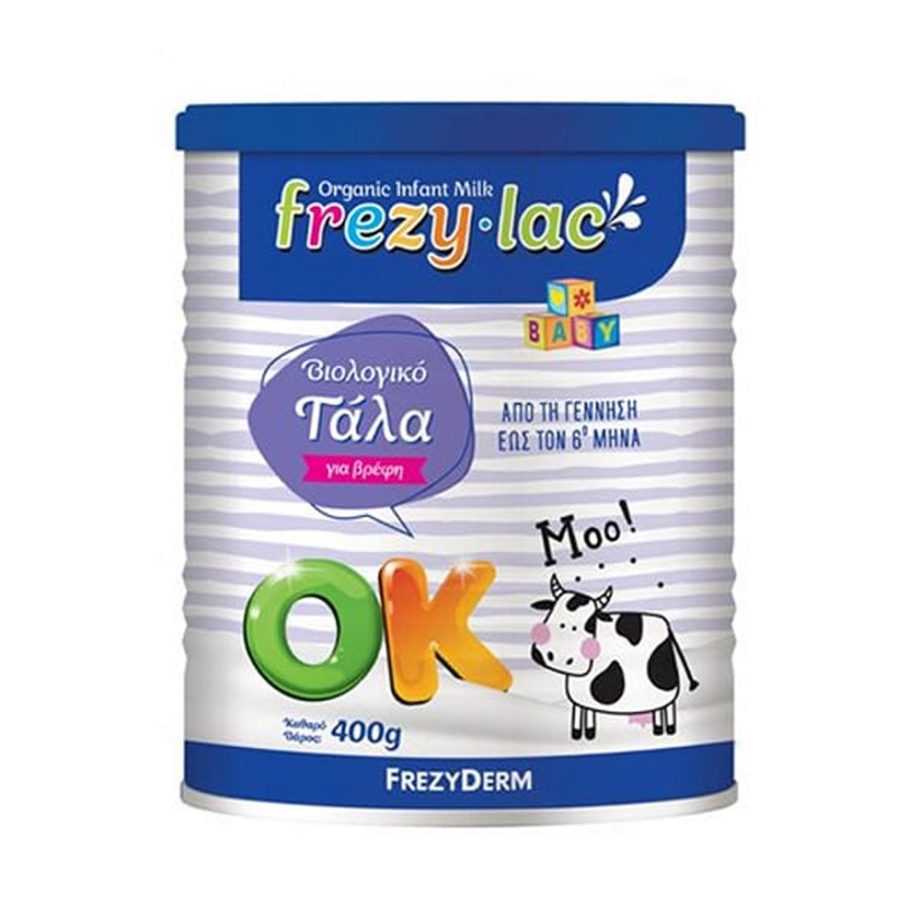 Frezyderm Frezylac Βιολογικό Γάλα σε Σκόνη 0-6 μηνών 400gr