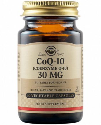 Solgar Coenzyme Q-10 30mg Συνένζυμο Q10 30 Capsules