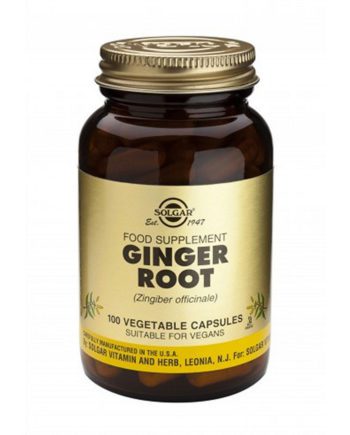Solgar Ginger Root 100 Vegetable Capsules