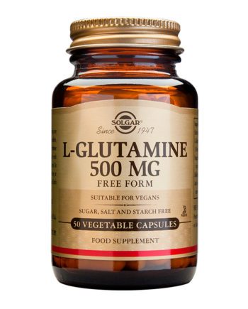 Solgar L-Glutamine 500MG 50 Vegetable Capsules