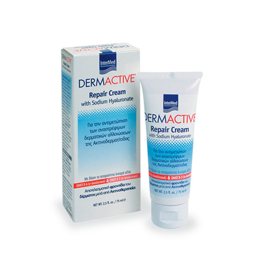 Intermed Dermactive Repair Cream Για την Αντιμετώπιση της Ακτινοδερματίτιδας 75ml
