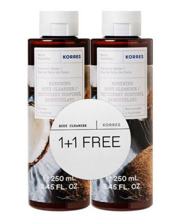 Korres 1+1 Set Body Cleanser Coconut Water 2x250ml