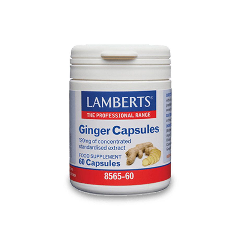 Lamberts Ginger Capsules 60 Capsules