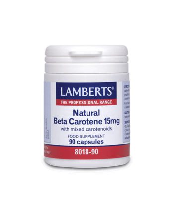 Lamberts Natural Beta Carotene 15mg 90 Capsules