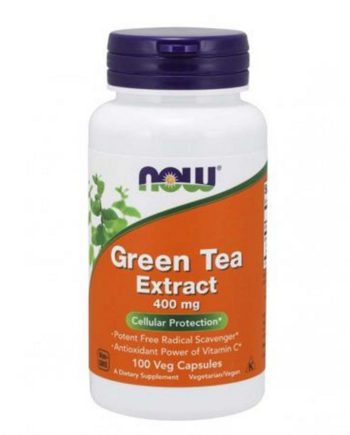 Now Green Tea Extract 400mg 100 Veg. Capsules