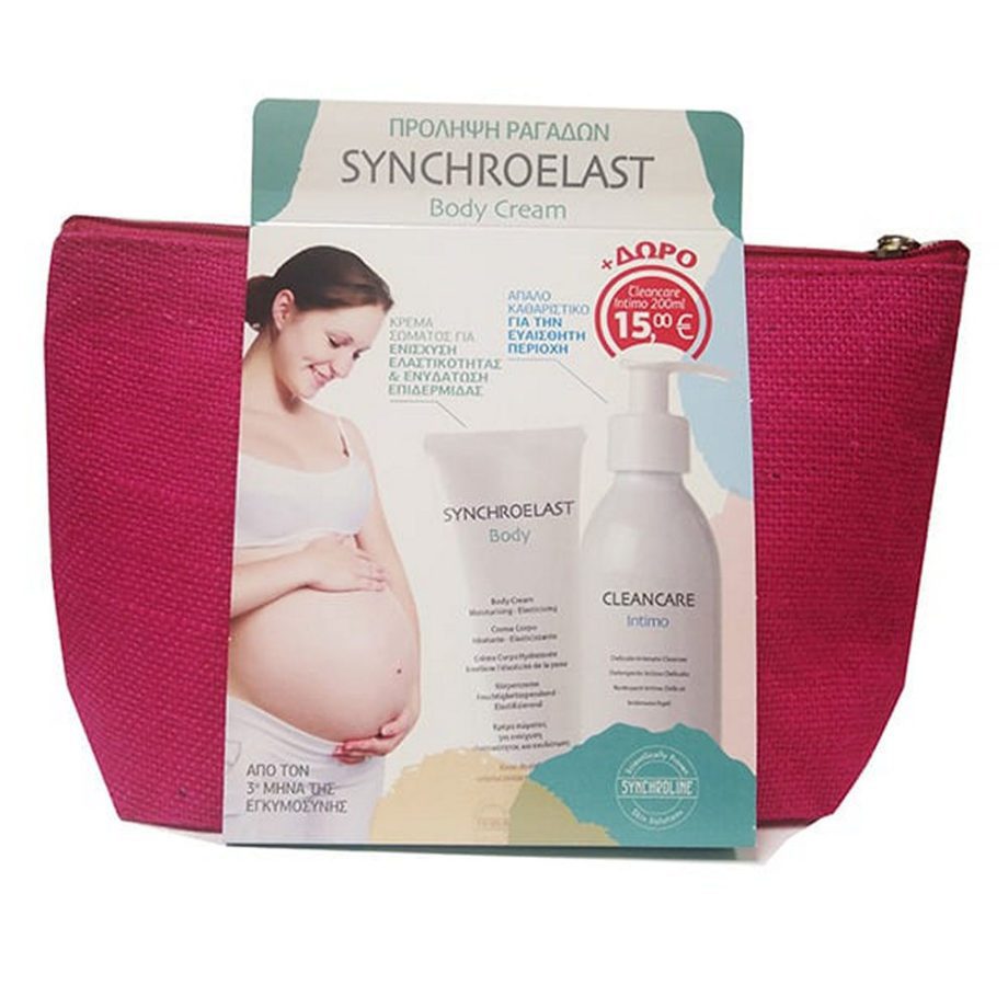 Synchroline Promo Synchroelast Body Cream 200ml & Δώρο Cleancare Intimo 200ml