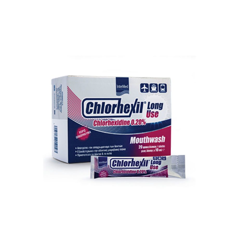 Intermed Chlorhexil 20x10ml Use Sticks Mouthwash
