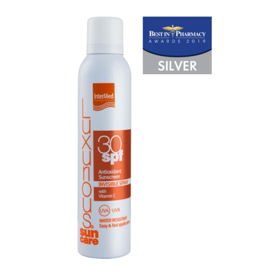 INTERMED - LUXURIOUS SUN CARE Antioxidant Sunscreen Invisible Spray SPF30+ - 200ml