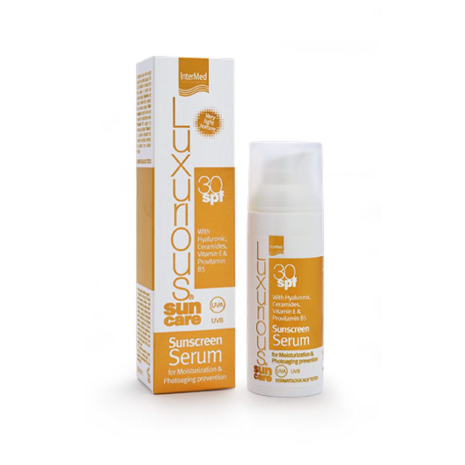 Intermed Luxurious Sun Care Sunscreen Face Serum SPF30 50ml