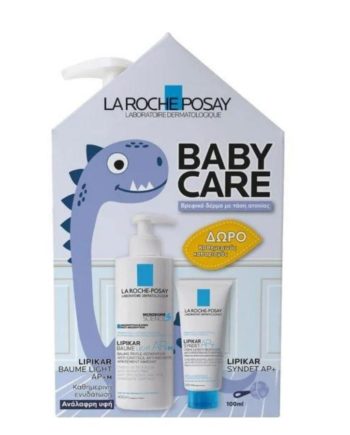 La Roche Posay Baby Care Lipikar Baume Light AP+M 400ml & Lipikar Syndet AP+ 100ml
