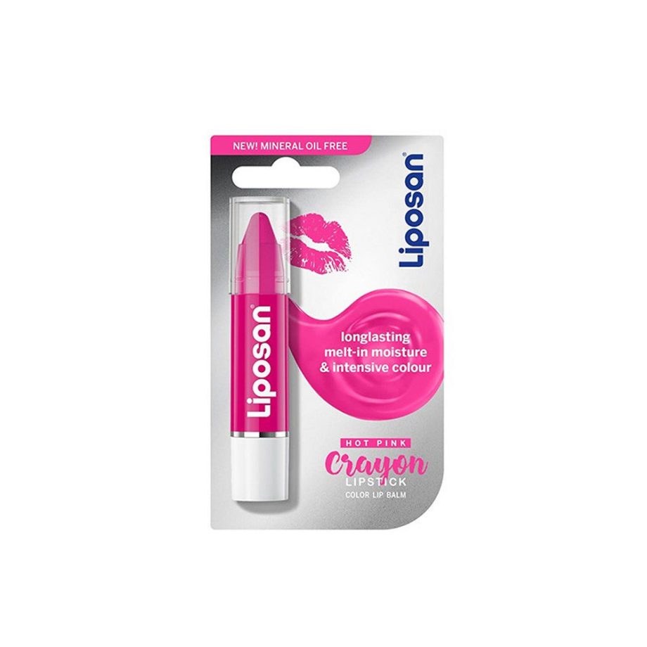 Liposan Hot Pink Crayon Lipstick 3g