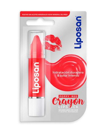 Liposan Poppy Red Crayon Lipstick 3g