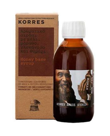 Korres Honey Base Syrup Αρωματικό Σιρόπι Με Μέλι 200ml