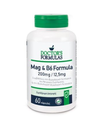 Doctor's Formulas Mag & B6 Formula, 60Caps