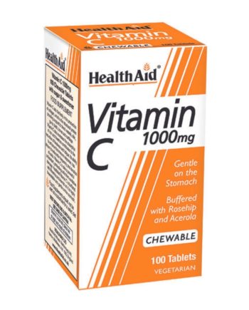 Health Aid Vitamine C με Rosehip & Acerola 100
