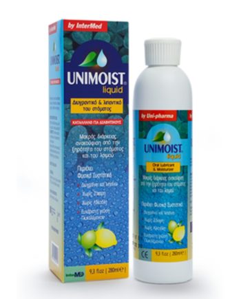Intermed Unimoist Liquid Καθημερινή ανακούφιση της ξηροστομίας, 280 ml
