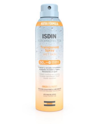 ISDIN Fotoprotector Transparent Spray Wet Skin SPF 50+250ml