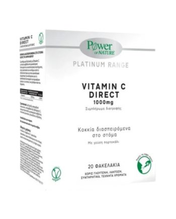 Power Health Platinum Range Vitamin C Direct 1000mg, 20 Sticks