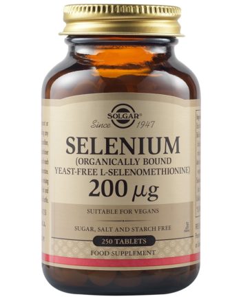 Solgar Selenium 200μg 250 ταμπλέτες