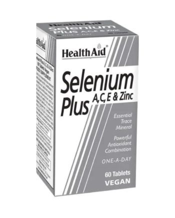 Health Aid Selenium Plus A,C,E & Zinc 60 tabs