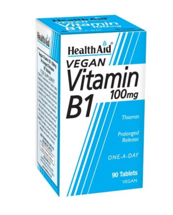 Health Aid Vitamin B1 100 mg vegan 90 tabs