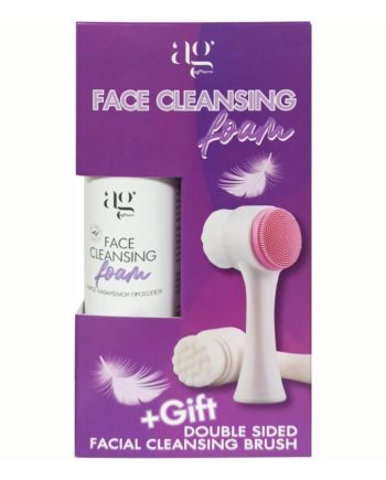 AgPharm Promo Face Cleansing Foam 200ml & Δώρο Double Sided Facial Cleansing Brush