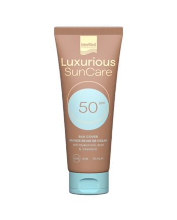 Intermed Luxurious Sun Care Silk Cover Bronze With Hyaluronic Acid SPF50 75ml