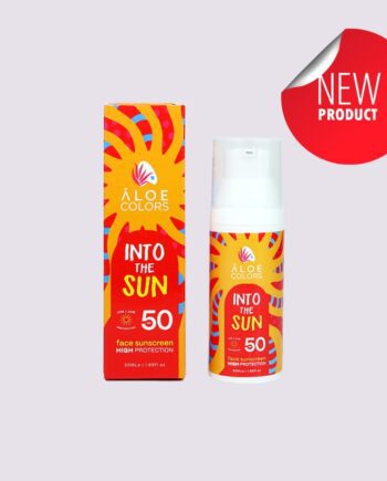 aloie + Colors Into The Sun Face Sunscreen spf50 (1)